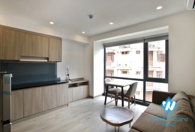 Bright & modern one bedroom apartment for rent on Hoang Quoc Viet